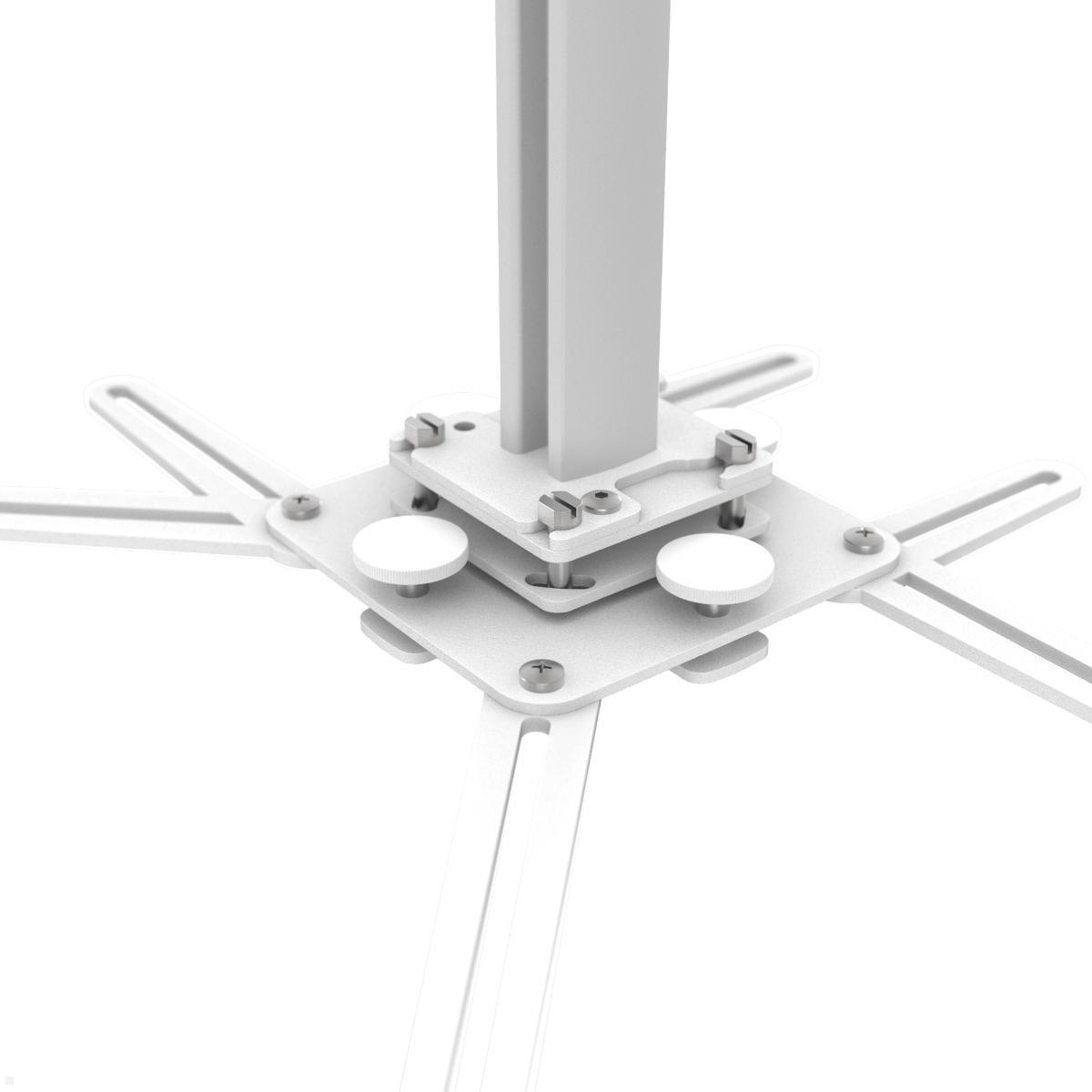 SMS Beamer Deckenhalterung CM V 385-535mm weiß (PP120001), Beamer Aufnahme