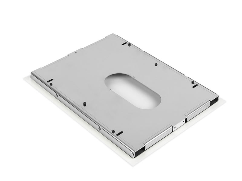 TabLines TWE079W Tablet Wandeinbau für Samsung Galaxy Tab A 10.1 (2019), weiß Rückansicht TabLines TWE079W Tablet Wandeinbau für Samsung Galaxy Tab A 10.1 (2019), weiß Rückansicht