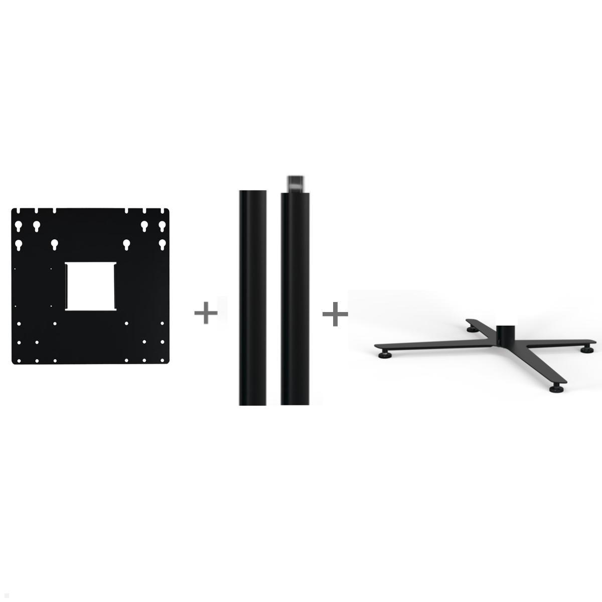 SMS Messekit Set Monitor Standfuß Icon FH T 2000 C mit Transportcase, teilbar SMS Messekit Set Monitor Standfuß Icon FH T 2000 C mit Transportcase, teilbar