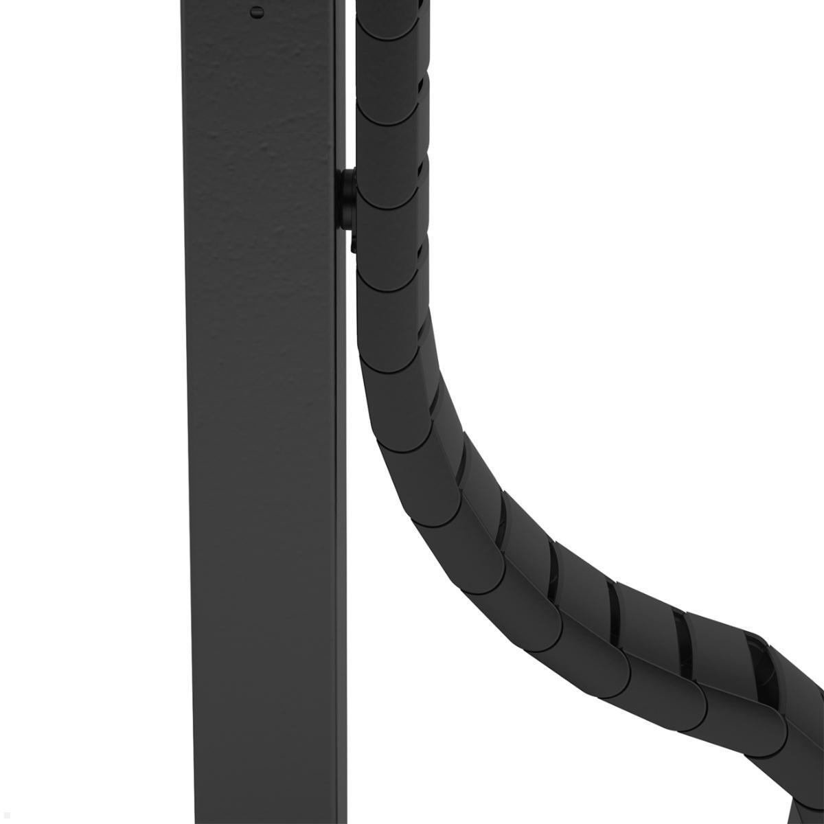 Zubehör Magnet Kabelführung Dataflex Addit, schwarz (34.483), Tischbein Magnet Zubehör Magnet Kabelführung Dataflex Addit, schwarz (34.483), Tischbein Magnet