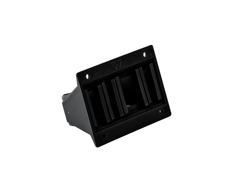 TecLines TKW004B Kabelwelle kurz, schwarz einfache Montage TecLines TKW004B Kabelwelle kurz, schwarz einfache Montage