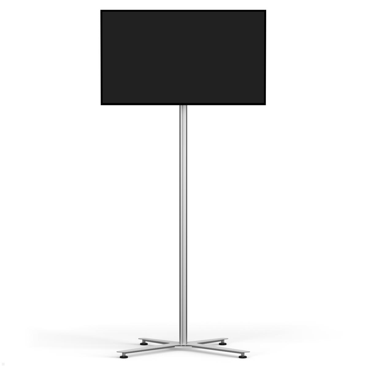 SMS Icon FM T 1200 Monitorständer bis 50 Zoll, silber (K12-010-7), Anwendungsbeispiel SMS Icon FM T 1200 Monitorständer bis 50 Zoll, silber (K12-010-7), Anwendungsbeispiel