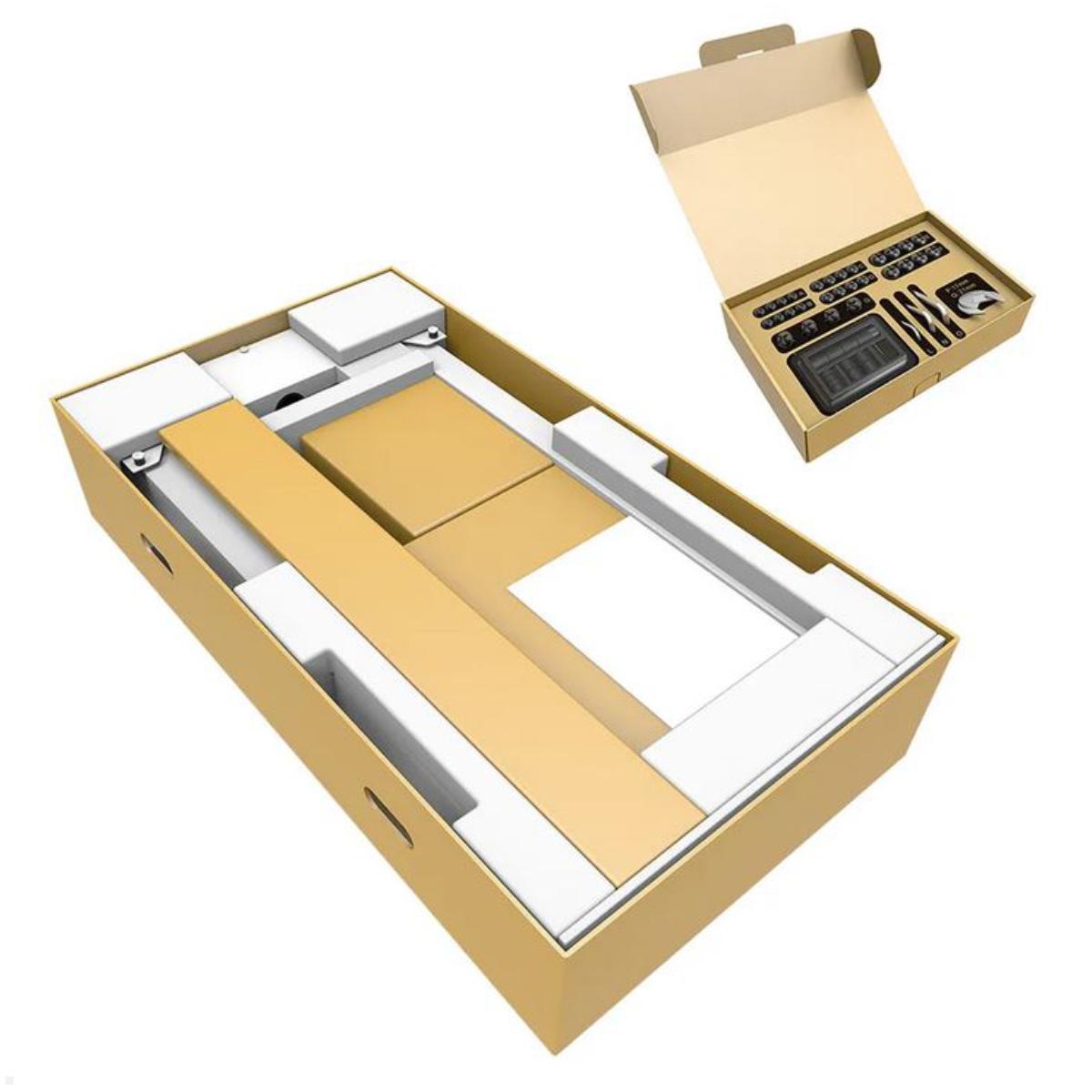 Neomounts FL55-875WH1 mobiler elektrischer Monitorständer 37 bis 100 Zoll, weiß Package Neomounts FL55-875WH1 mobiler elektrischer Monitorständer 37 bis 100 Zoll, weiß Package