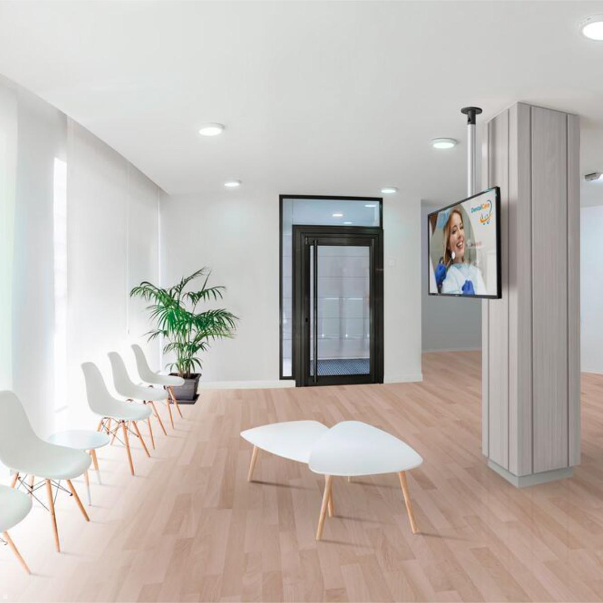 Vogels Connect-it CT242222S Deckenhalter bis 43 Zoll, silber, Anwendung Vogels Connect-it CT242222S Deckenhalter bis 43 Zoll, silber, Anwendung