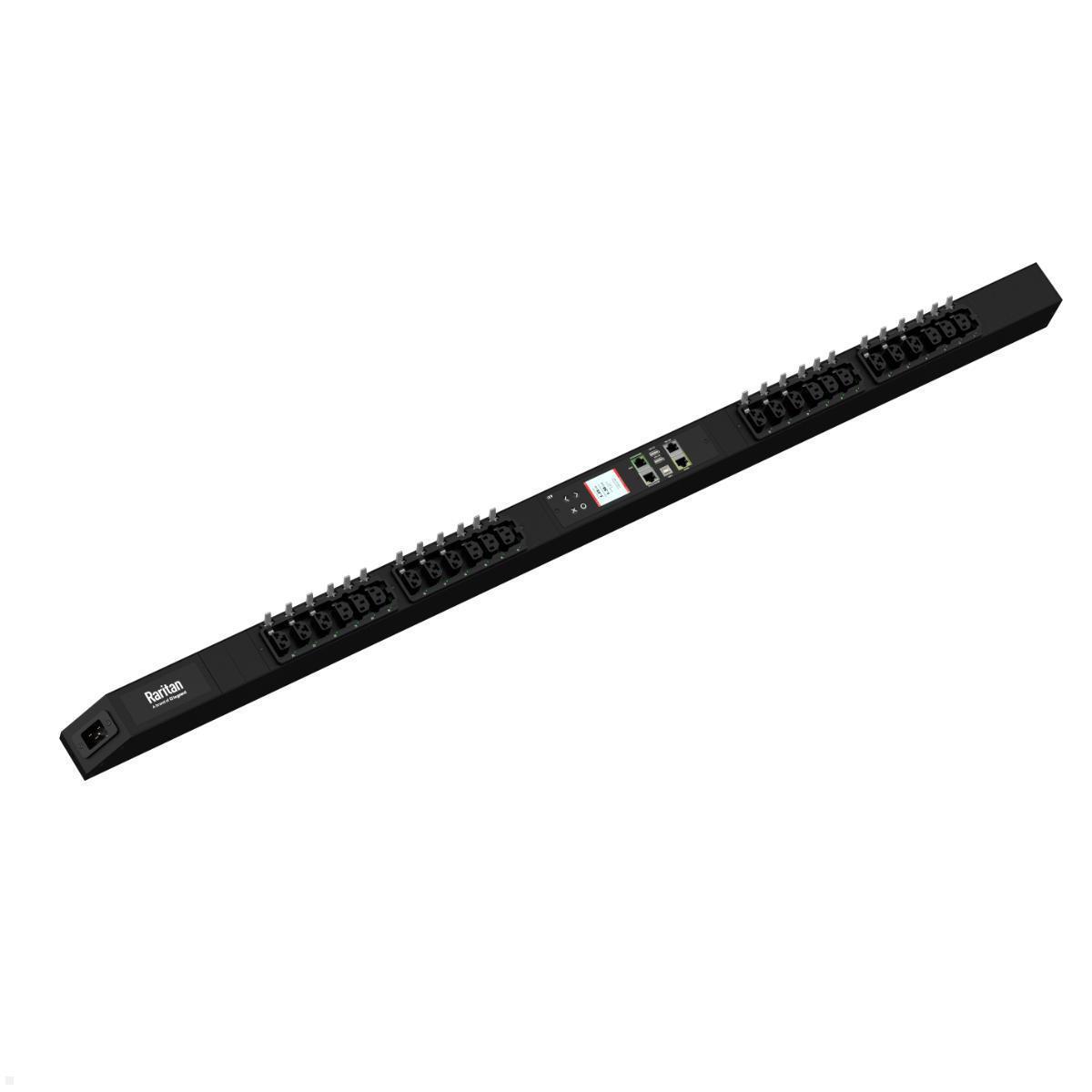 Legrand Raritan iX Rack-PDU 0U mit 12xC13 / 12xCX, 1-phasig 100-240V 16A, Input Metered (PX4-13A8C-C8E7A0), vertikale 0U Rack-PDU