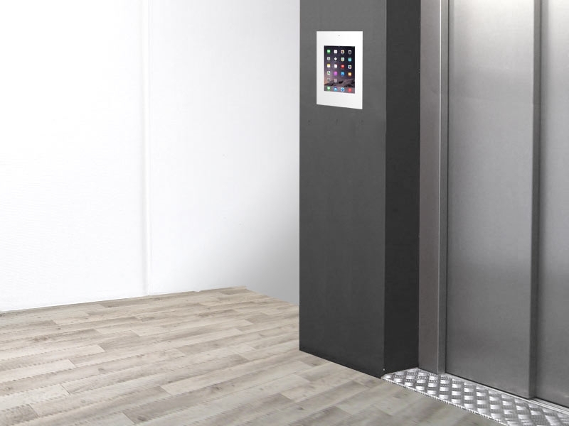 TabLines TWE042W Tablet Wandeinbau für Apple iPad Mini 1/2/3 DS, weiß Anwendungsbeispiel TabLines TWE042W Tablet Wandeinbau für Apple iPad Mini 1/2/3 DS, weiß Anwendungsbeispiel