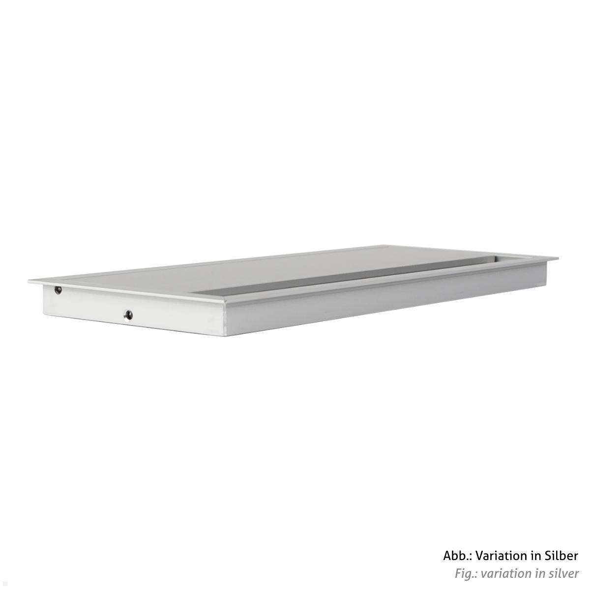 TecLines TKD006B Kabeldurchführung 100x240 mm mit Soft Close, schwarz schlankes Design TecLines TKD006B Kabeldurchführung 100x240 mm mit Soft Close, schwarz schlankes Design