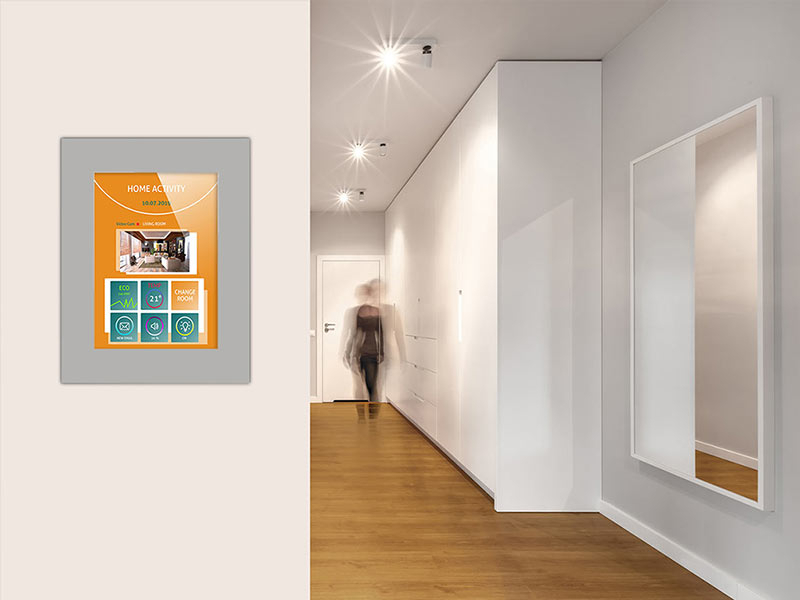 TabLines TWE085S Tablet Wandeinbau für Samsung Tab S5e, silber SmartHome TabLines TWE085S Tablet Wandeinbau für Samsung Tab S5e, silber SmartHome