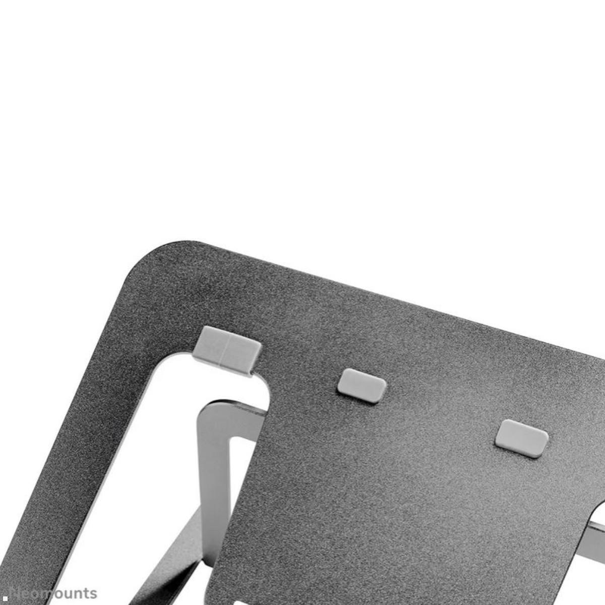 Neomounts NSLS085GREY Laptopständer bis 17 Zoll, höhenverstellbar, grau Detailansicht Neomounts NSLS085GREY Laptopständer bis 17 Zoll, höhenverstellbar, grau Detailansicht