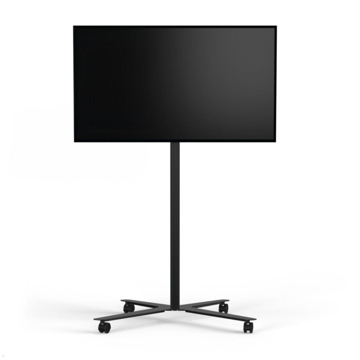 SMS Icon FM MT 1800 mobiler Monitorständer bis 50 Zoll, schwarz (K12-006-1) mit Display SMS Icon FM MT 1800 mobiler Monitorständer bis 50 Zoll, schwarz (K12-006-1) mit Display