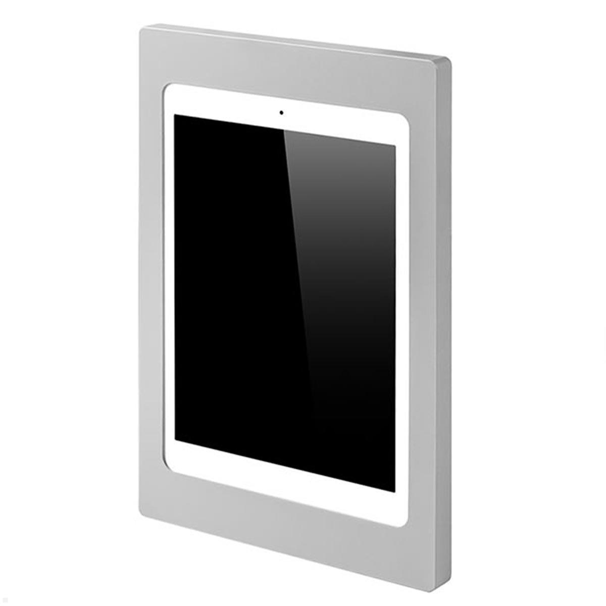 TabLines TWH028S iPad Wandhalterung für Apple iPad 10.2 (7./8./9. Gen.), silber, Rahmen TabLines TWH028S iPad Wandhalterung für Apple iPad 10.2 (7./8./9. Gen.), silber, Rahmen
