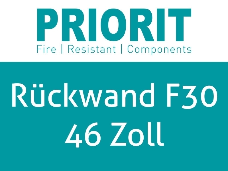 Priorit Rückwand für Monitoreinhausung PRIODIS F30 feuerhemmend 46Zoll Priorit Rückwand für Monitoreinhausung PRIODIS F30 feuerhemmend 46Zoll