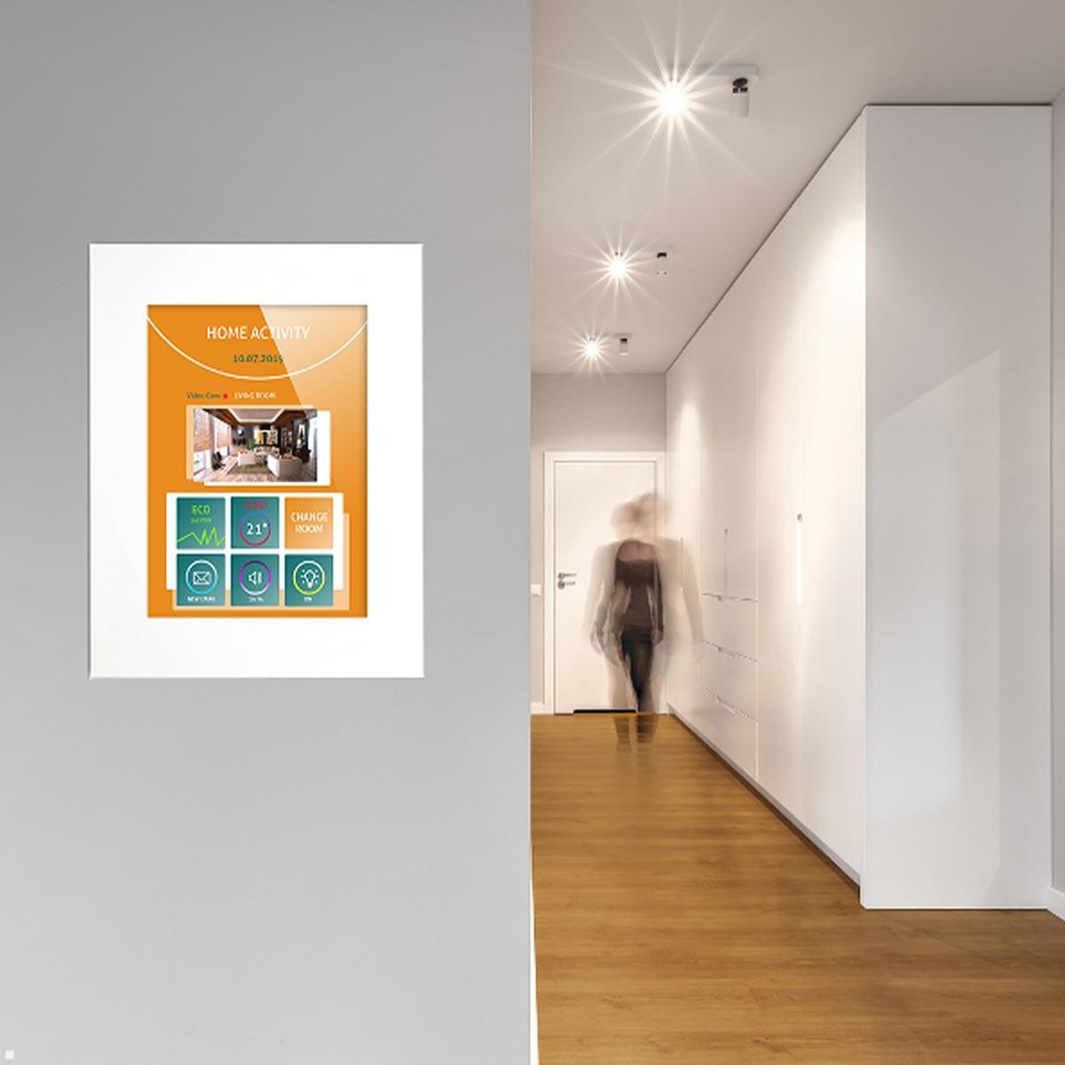 TabLines TWE089W Tablet Wandeinbau für Apple iPad 10.2 (7./8./9. Gen.), HB, weiß, Anwendung TabLines TWE089W Tablet Wandeinbau für Apple iPad 10.2 (7./8./9. Gen.), HB, weiß, Anwendung