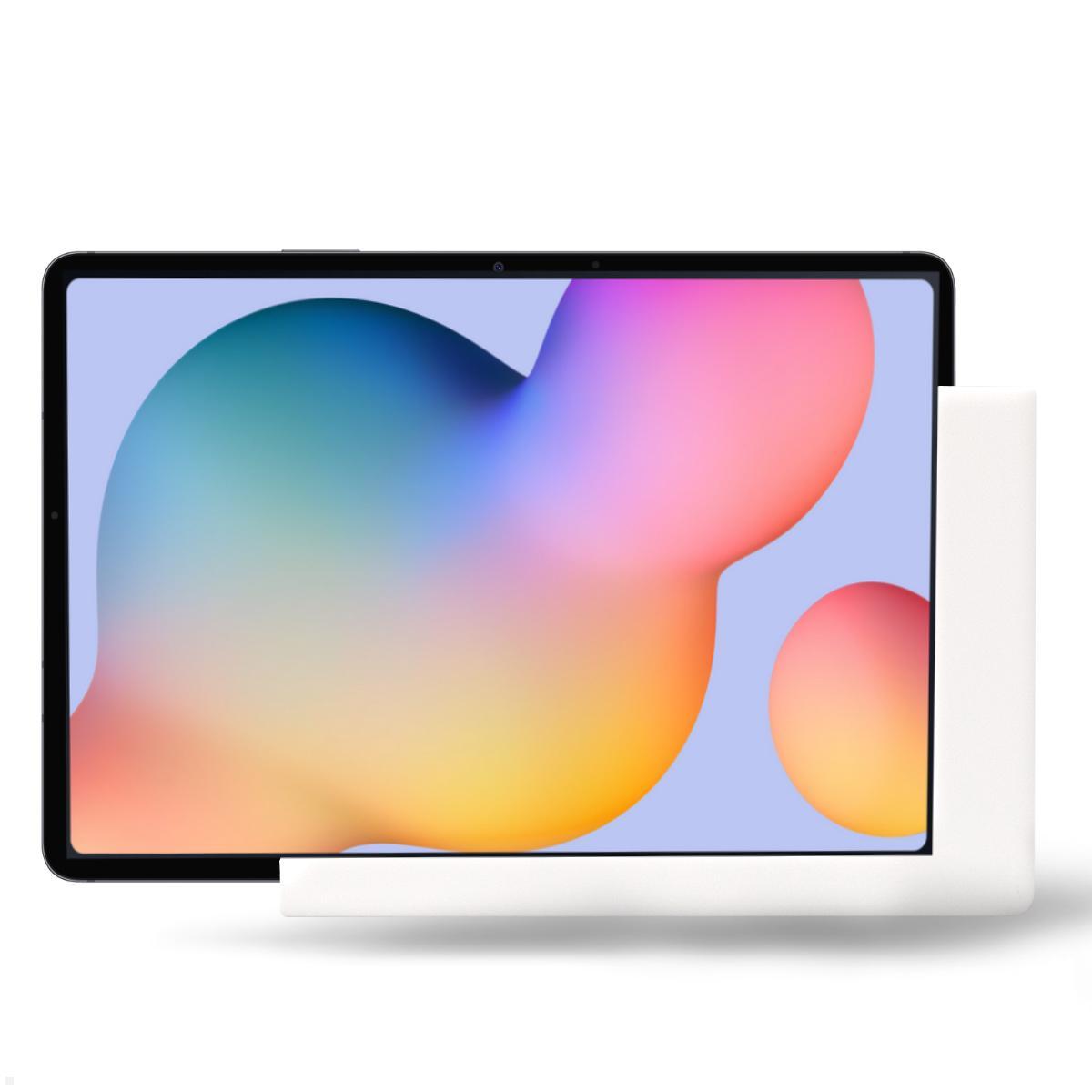TabLines TWP026W Wandhalterung für Samsung Tab S6 lite 10.4 (2022), weiß