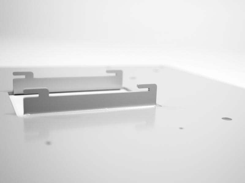 MonLines V013 VESA Adapterplatte 400 für SMS X Serie zum Einhaken in SMS Monitorständer5 MonLines V013 VESA Adapterplatte 400 für SMS X Serie zum Einhaken in SMS Monitorständer5