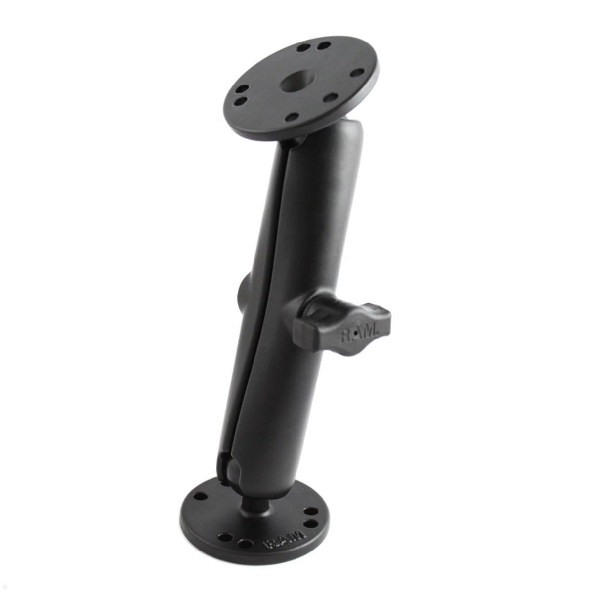 RAM Mounts 2x runde Platte, 1x Arm 150mm, B-Kugel (RAM-B-101U-C), schwarz RAM Mounts 2x runde Platte, 1x Arm 150mm, B-Kugel (RAM-B-101U-C), schwarz