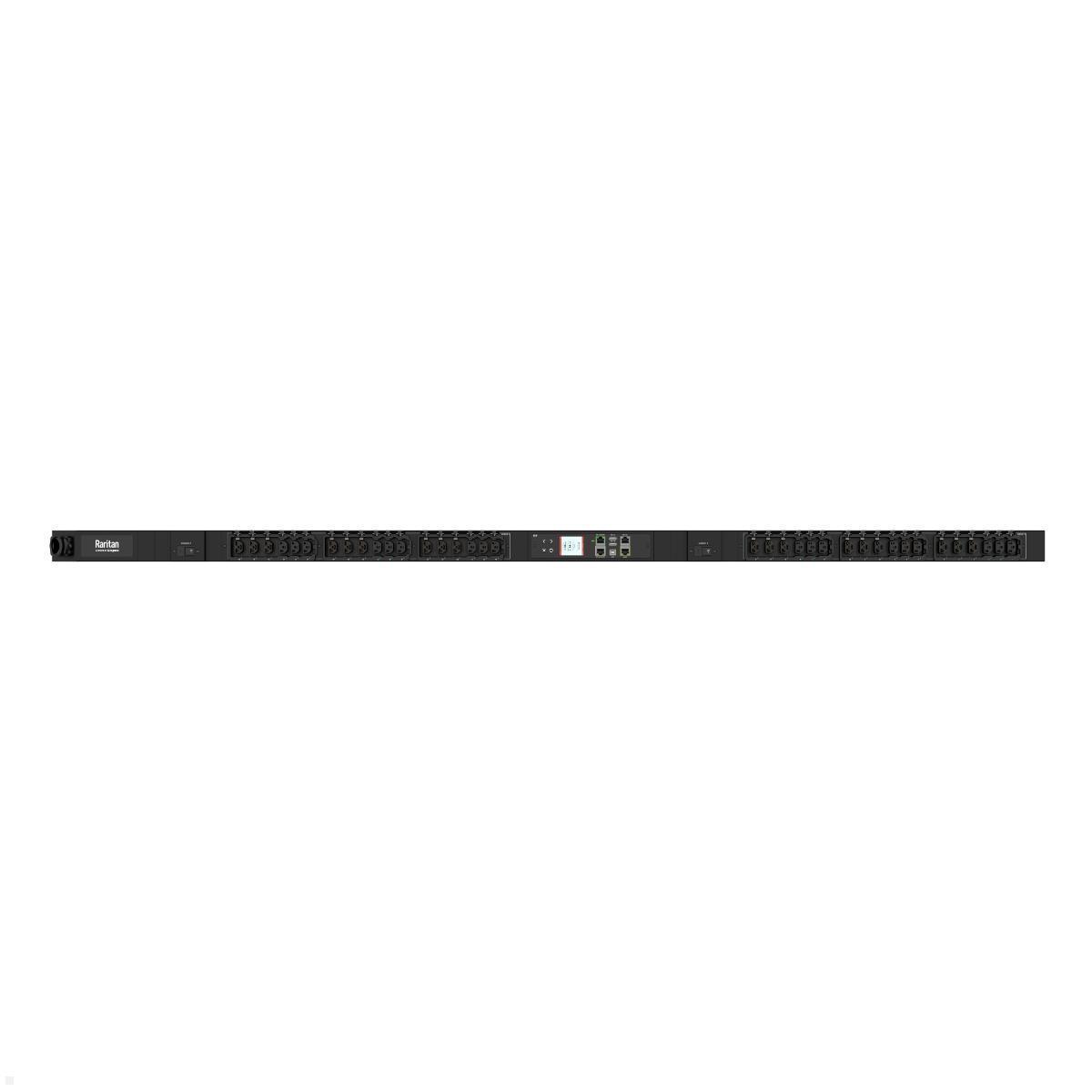 Legrand Raritan iX Rack-PDU 0U mit 18xC13 / 18xCx, 1-phasig 230V 32A, Input Metered/Switched (PX4-2057-E7), PDU 230V 32A