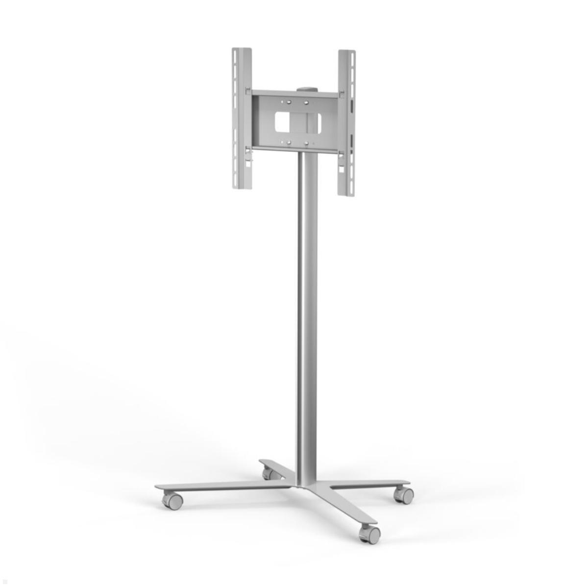 SMS Icon FM MT 1800 mobiler Monitorständer bis 50 Zoll, silber (K12-006-7) SMS Icon FM MT 1800 mobiler Monitorständer bis 50 Zoll, silber (K12-006-7)