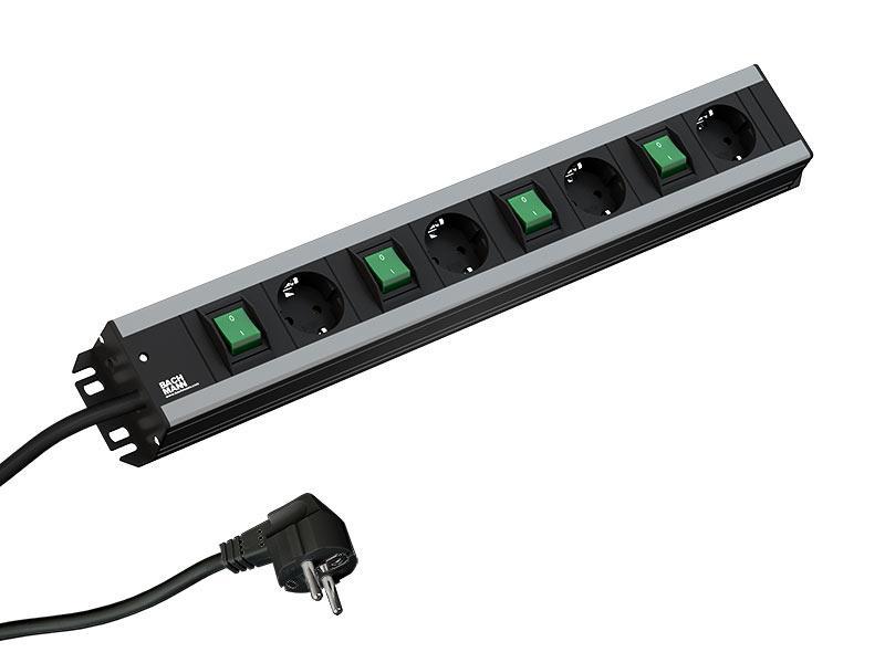 Bachmann Handwerkerleiste 4x Steckdose, 4x Schalter (300.049) Bachmann Handwerkerleiste 4x Steckdose, 4x Schalter (300.049)