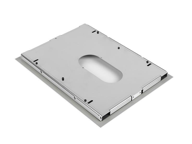 TabLines TWE060S Tablet Wandeinbau für Amazon fire HD 8 (2017), silber Back TabLines TWE060S Tablet Wandeinbau für Amazon fire HD 8 (2017), silber Back