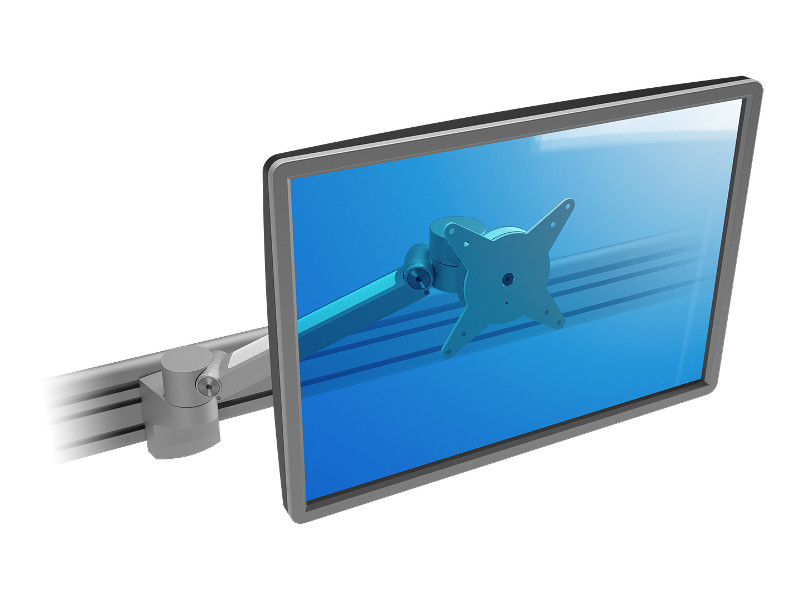 Dataflex 58.512 Viewlite plus Slatwall Halterung Monitor front Dataflex 58.512 Viewlite plus Slatwall Halterung Monitor front