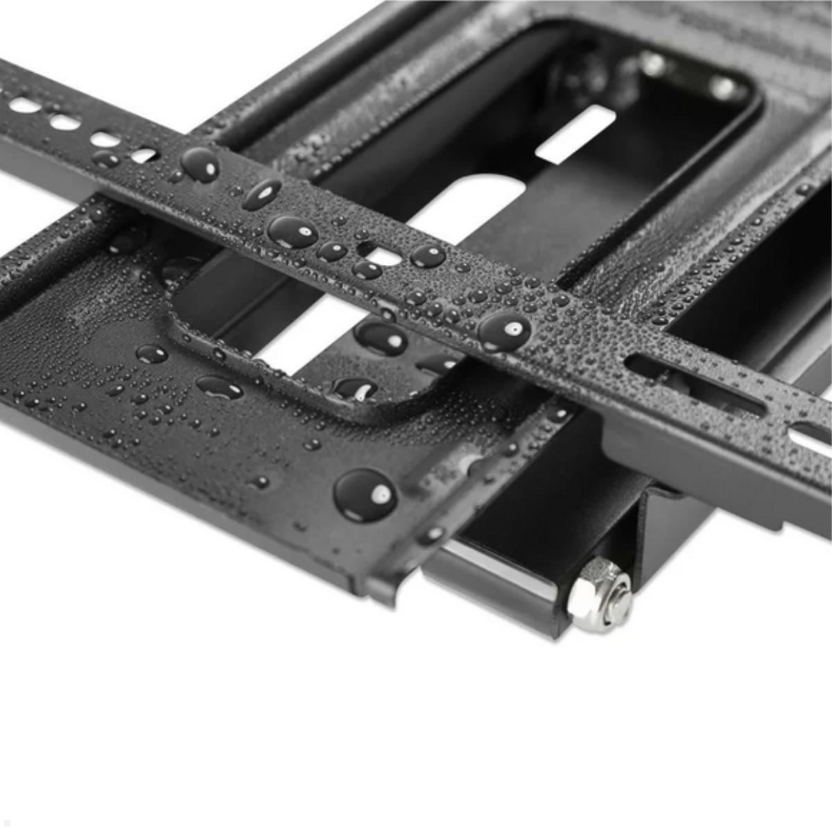 MonLines MWH037B Outdoor TV Wandhalterung 37-86 Zoll, schwenkbar, Wetterfest