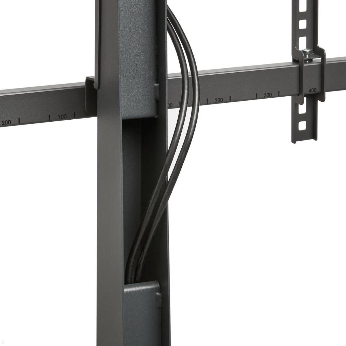 Vogels COMFORT TVS 3690 schwenkbarer TV Ständer 40-77 Zoll, schwarz, integrierte Kabelführung