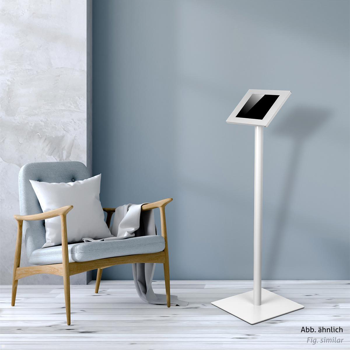 TabLines TBS003B Boden Tabletständer, schwarz, Anwendungsbeispiel TabLines TBS003B Boden Tabletständer, schwarz, Anwendungsbeispiel