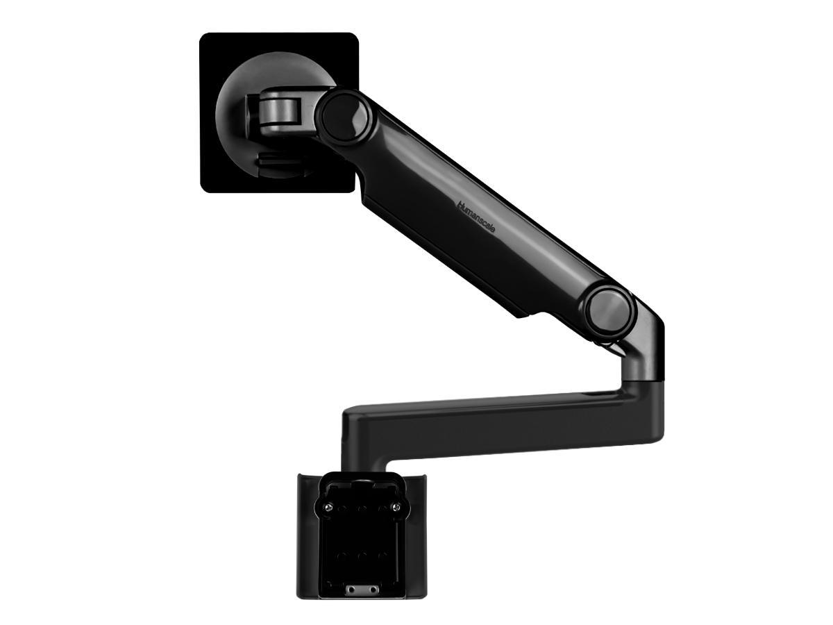 Humanscale M2.1 Monitor Wandhalterung gerade, schwarz, Rückansicht Humanscale M2.1 Monitor Wandhalterung gerade, schwarz, Rückansicht
