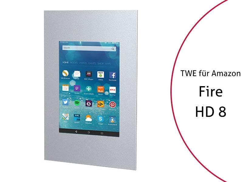 TabLines TWE060S Tablet Wandeinbau für Amazon fire HD 8 (2017), silber TabLines TWE060S Tablet Wandeinbau für Amazon fire HD 8 (2017), silber