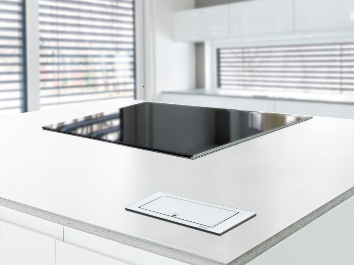 EVOLine BackFlip Standard 2x Steckdose, 1x USB Charger Edles Design EVOLine BackFlip Standard 2x Steckdose, 1x USB Charger Edles Design