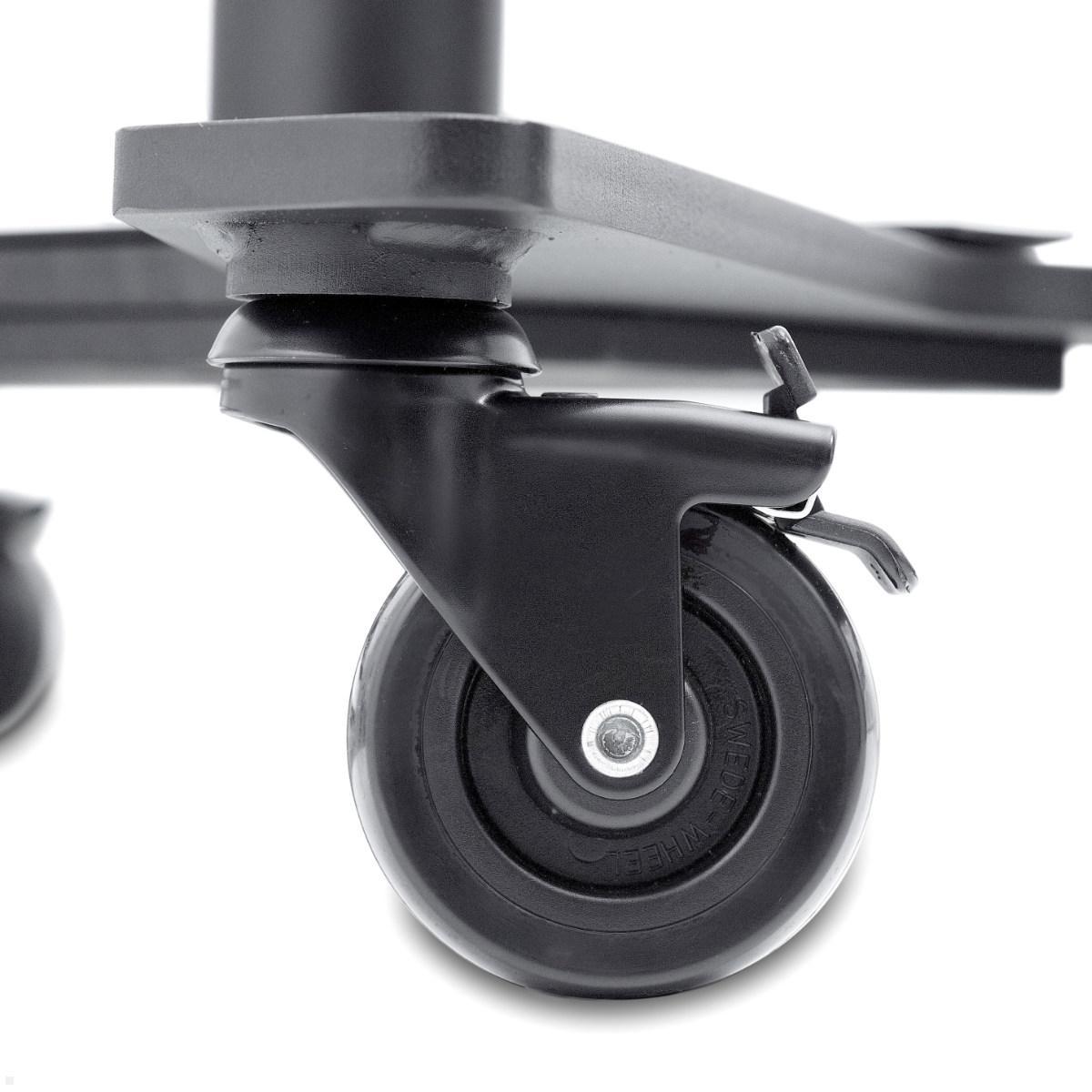 Edbak STD17 Monitor Standfuß mit Rollen 37-75 Zoll, Monitorhalterung mobil