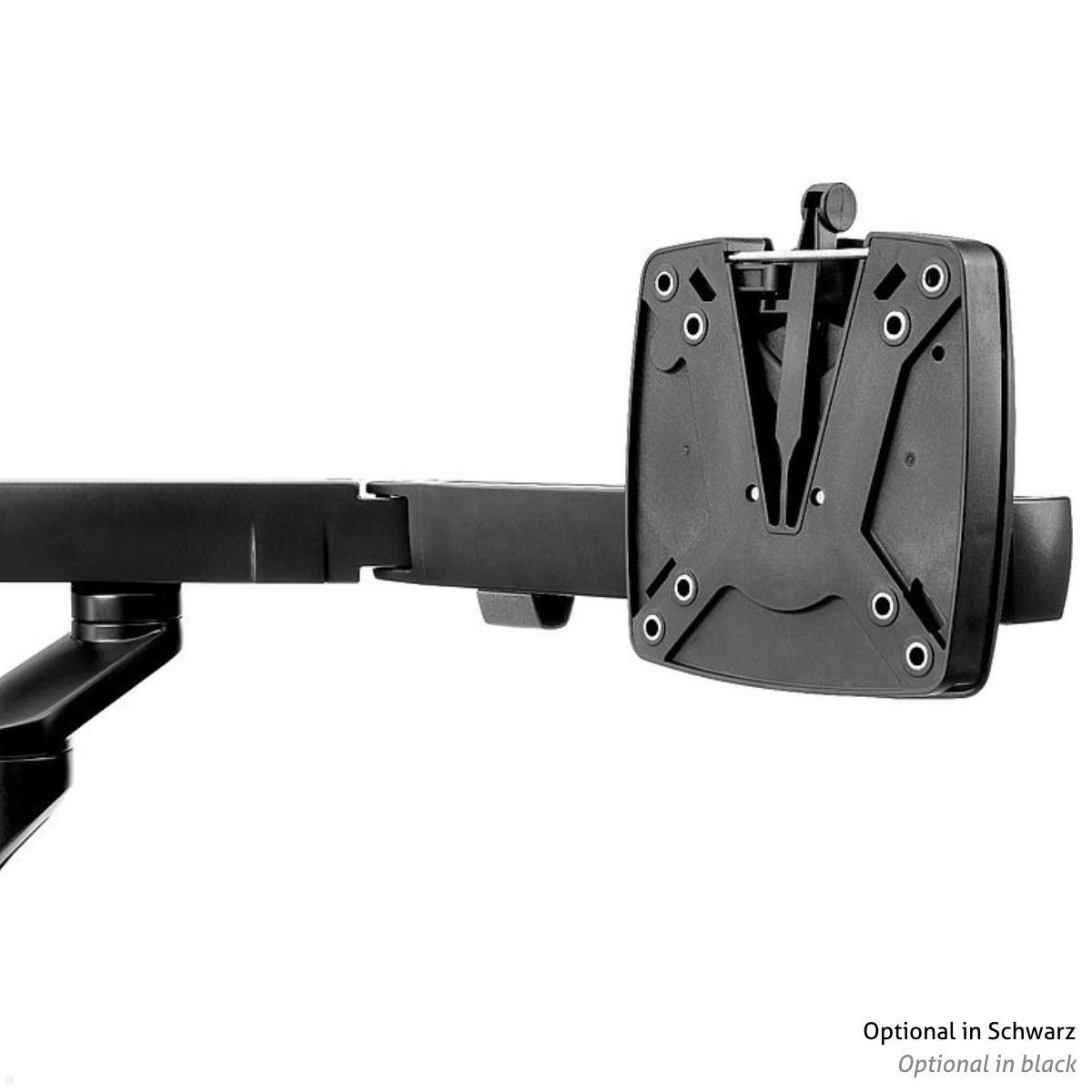 Novus Clu Plus X3 C Monitorhalter für 2 Monitore bis 32 Zoll (993+2019+002), silber, VESA Aufnahme Novus Clu Plus X3 C Monitorhalter für 2 Monitore bis 32 Zoll (993+2019+002), silber, VESA Aufnahme