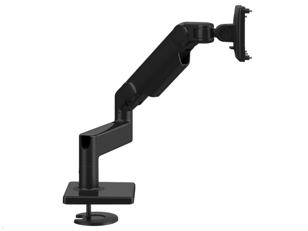 Humanscale M8.1 Monitorhalter Tisch Durchschraub, schwarz, seitliche Ansicht Humanscale M8.1 Monitorhalter Tisch Durchschraub, schwarz, seitliche Ansicht