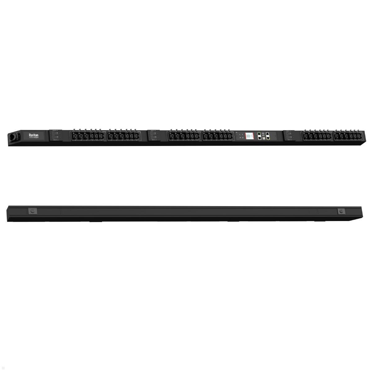 Legrand Raritan iX Rack-PDU 0U mit 18xC13 / 18xHDOT Cx, 3-phasig 400V 32A, Input Metered/Switched (PX4-2699-E7V2), PDU 3-phasig 400V 32A