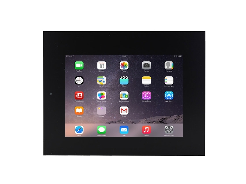 TabLines TWE042B Tablet Wandeinbau für Apple iPad Mini 1/2/3 DS, schwarz quer TabLines TWE042B Tablet Wandeinbau für Apple iPad Mini 1/2/3 DS, schwarz quer