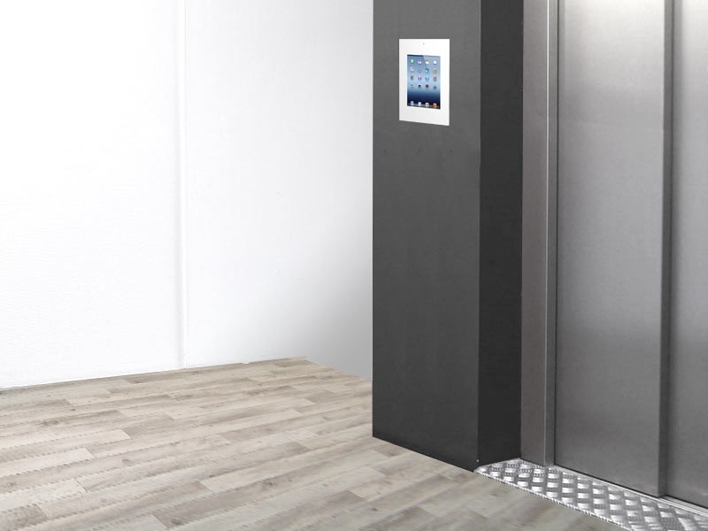 TabLines TWE052W Tablet Wandeinbau für Apple iPad 2/3/4 DS, weiß Anwendung TabLines TWE052W Tablet Wandeinbau für Apple iPad 2/3/4 DS, weiß Anwendung