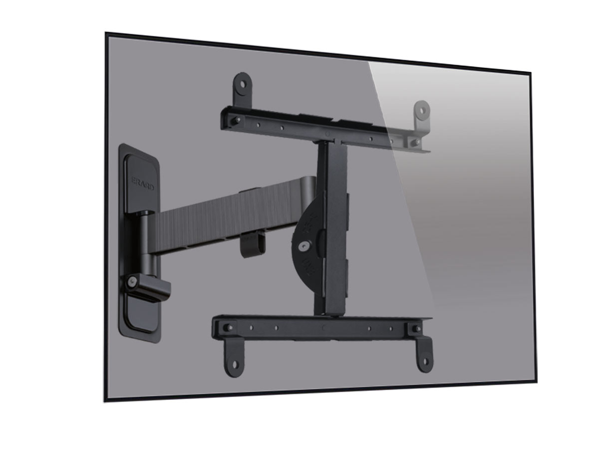 Erard EXO 400TW2 schwenkbarer Monitor Wandhalter 30-65 Zoll, Aluminium