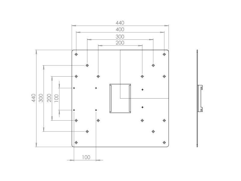 MonLines V013 Maße MonLines V013 Maße