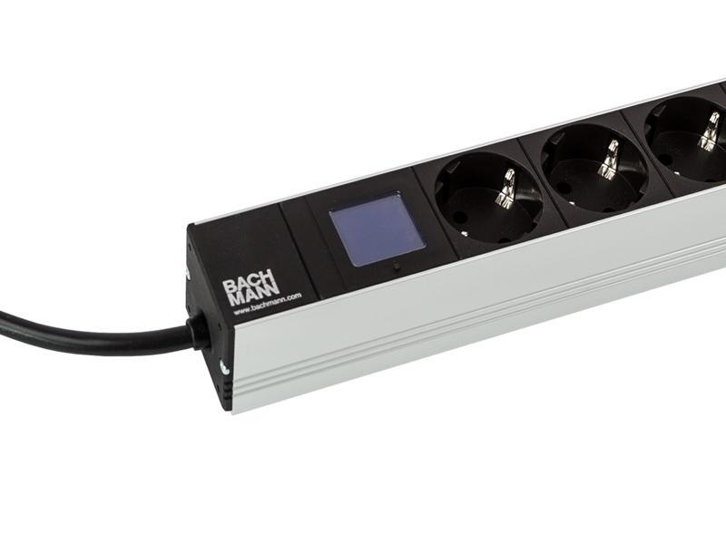 Bachmann 19 Zoll Steckdosenleiste BlueNet BN0500 Aluprofil Bachmann 19 Zoll Steckdosenleiste BlueNet BN0500 Aluprofil