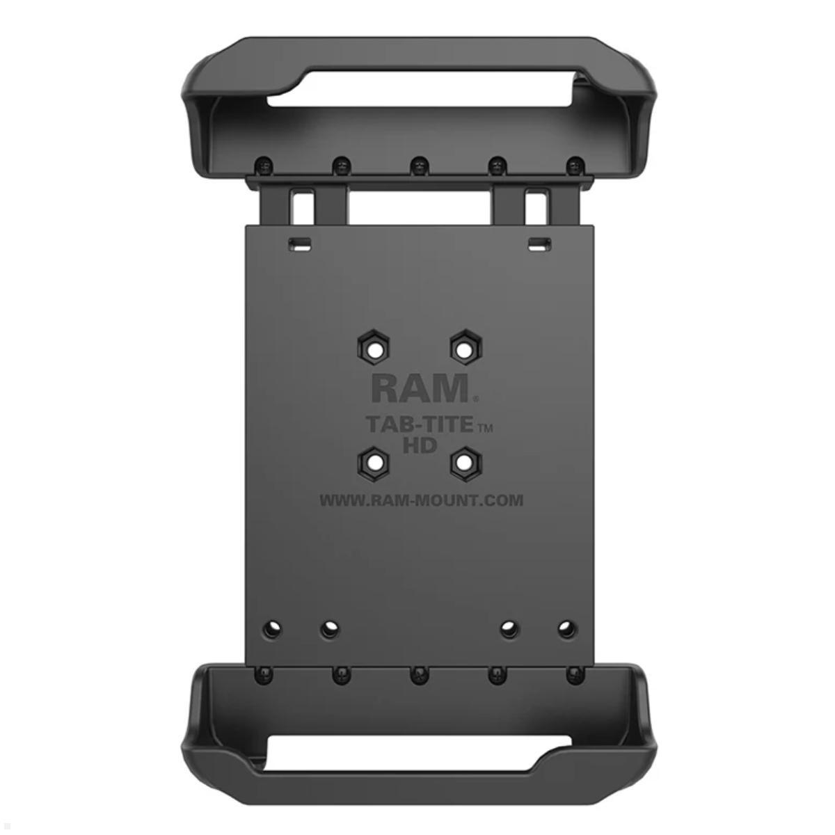 RAM Mounts Tab-Tite Universal Tablet Halteschale für Tablets bis 10 Zoll (RAM-HOL-TAB25U), Frontale Draufsicht Vorderseite
