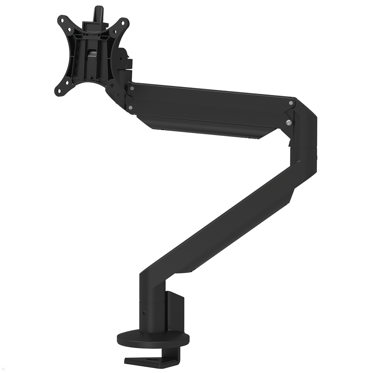 Fellowes Galaxy Single Monitor Tischhalterung mit C-Klemme (100136974), schwarz