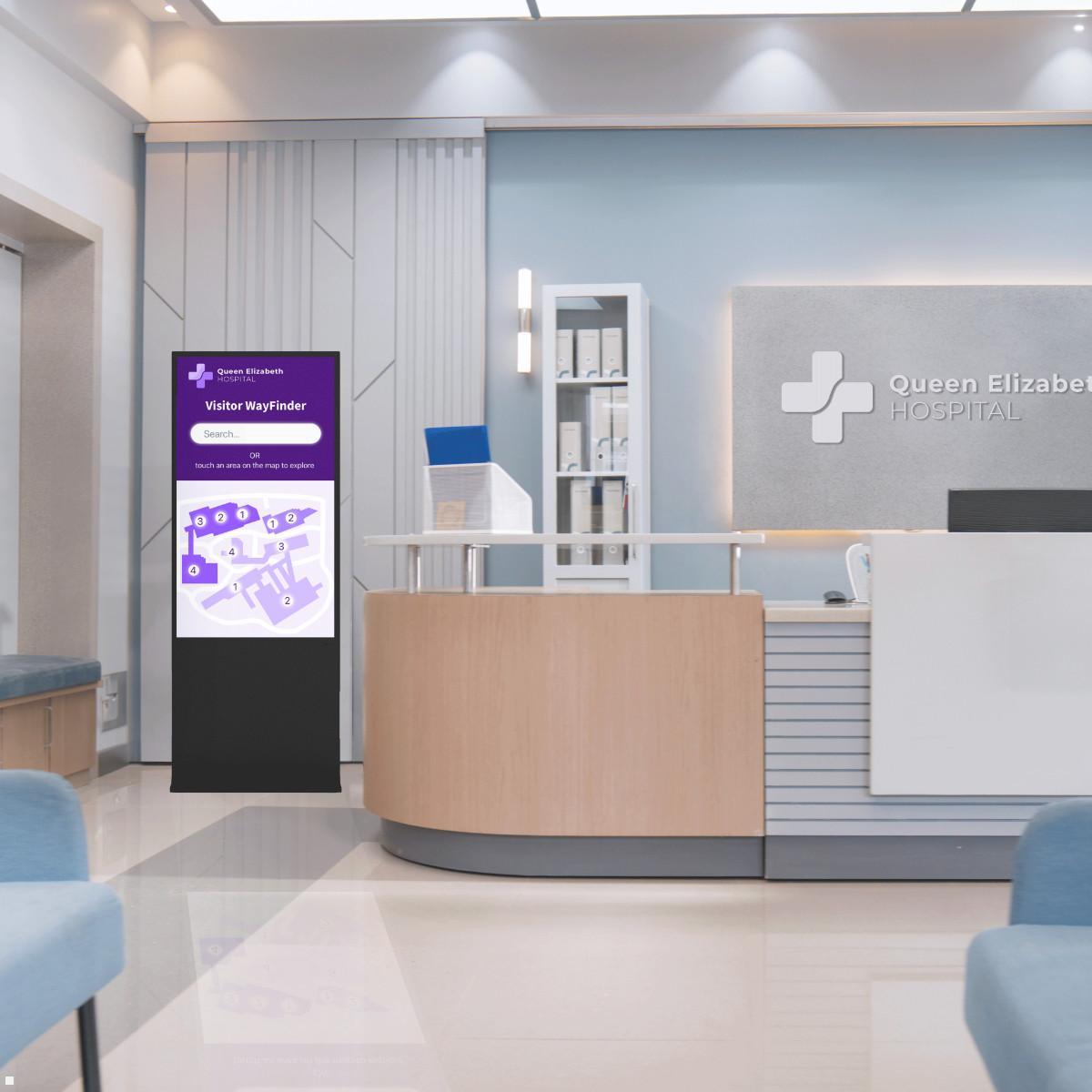 Clevertouch CL Touch Totem Commercial Display 65'' (12965CLTOUCHTOTEM), Anwendungsbeispiel