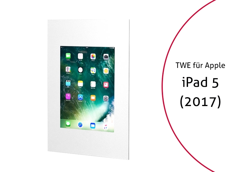TabLines TWE034W Tablet Wandeinbau für Apple iPad 5 (2017), weiß TabLines TWE034W Tablet Wandeinbau für Apple iPad 5 (2017), weiß