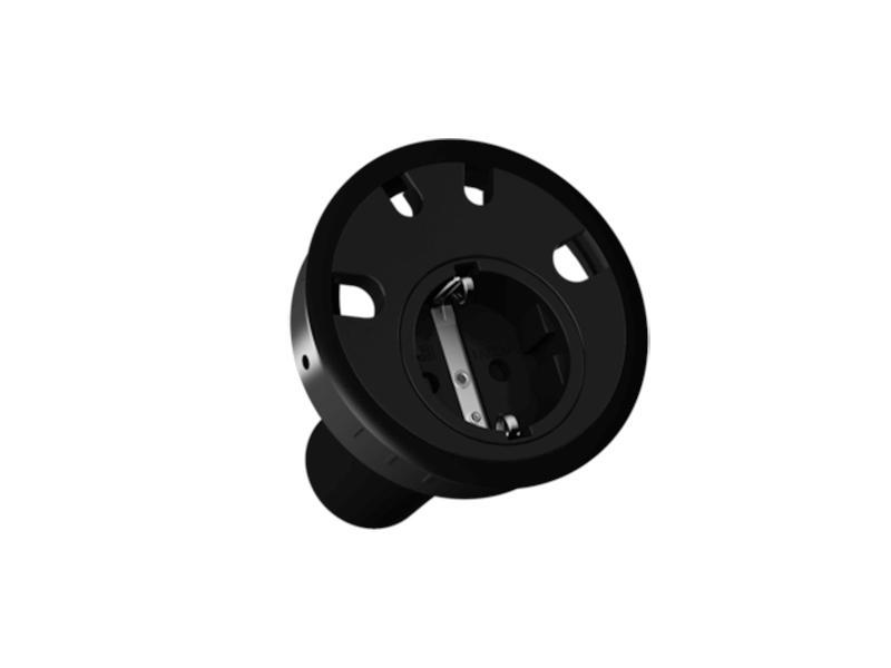 Bachmann LOOP IN Steckdose mit 4x Kabeldurchlass, schwarz (938.001) (nicht enthalten) Bachmann LOOP IN Steckdose mit 4x Kabeldurchlass, schwarz (938.001) (nicht enthalten)