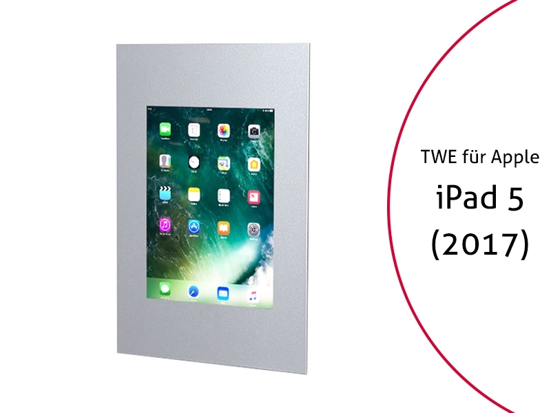 TabLines TWE034S Tablet Wandeinbau für Apple iPad 5 (2017), silber TabLines TWE034S Tablet Wandeinbau für Apple iPad 5 (2017), silber