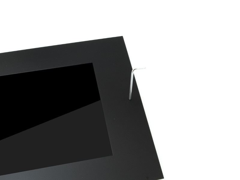 TabLines TWE042B Tablet Wandeinbau für Apple iPad Mini 1/2/3, schwarz mit Diebstahlsicherung TabLines TWE042B Tablet Wandeinbau für Apple iPad Mini 1/2/3, schwarz mit Diebstahlsicherung