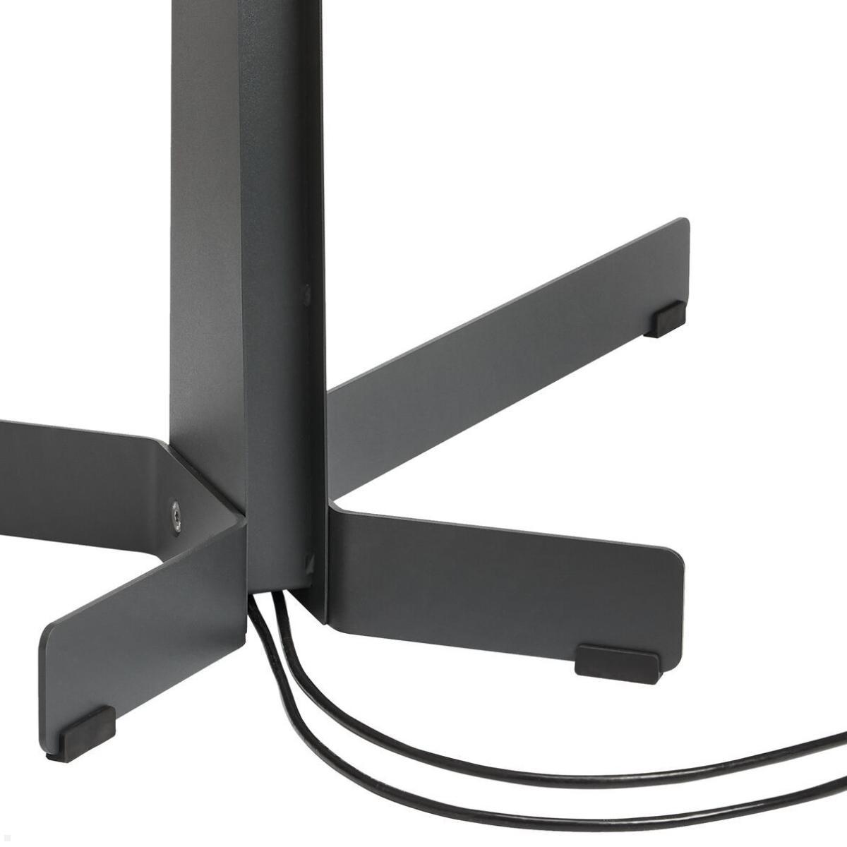 Vogels COMFORT TVS 3690 schwenkbarer TV Ständer 40-77 Zoll, schwarz, Kabelmanagement Vogels COMFORT TVS 3690 schwenkbarer TV Ständer 40-77 Zoll, schwarz, Kabelmanagement