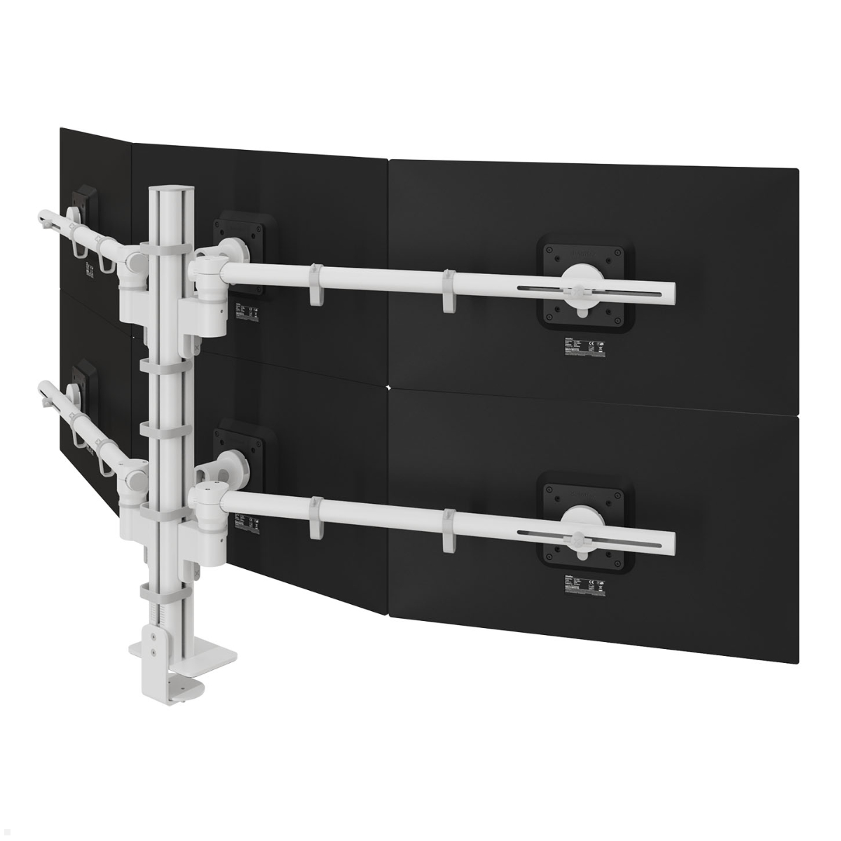 Dataflex Viewgo modular Monitorhalterung für 6 Monitore bis 32 Zoll, weiß (48.260)