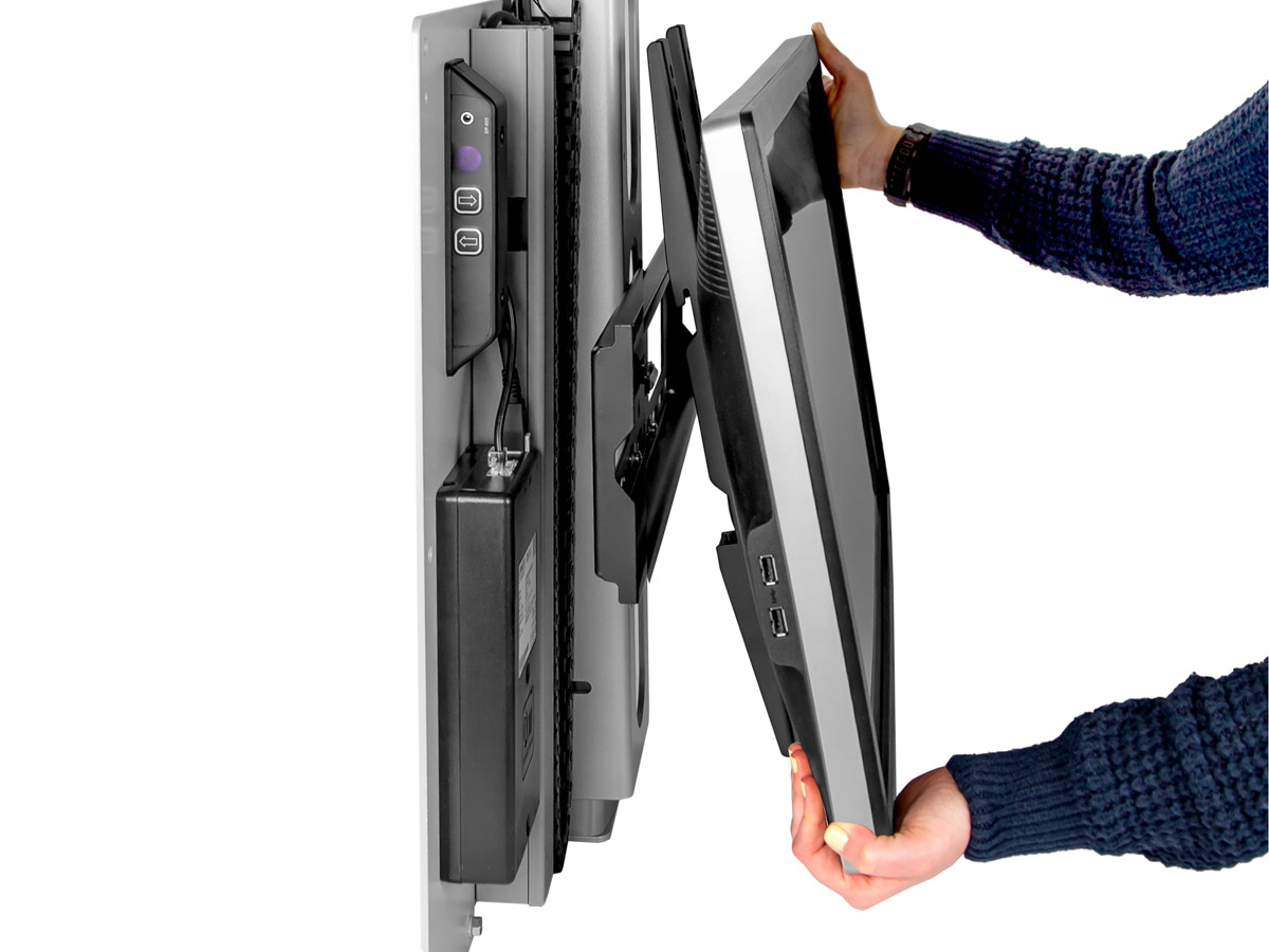 MonLines MLD675S myTVLift Deckenlift elektrisch, 675mm, silber einfache Installation MonLines MLD675S myTVLift Deckenlift elektrisch, 675mm, silber einfache Installation